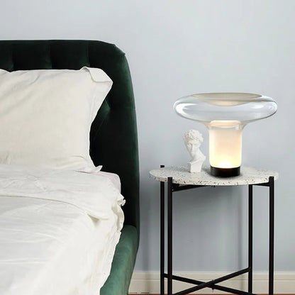 Lampe de Chevet Design Nordique en Verre