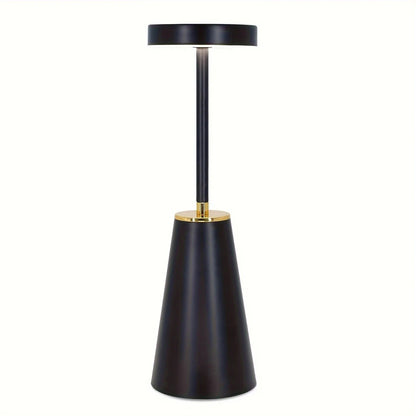 Lampe de Chevet Sans Fil Tactile en Métal