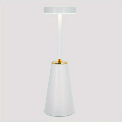 Lampe de Chevet Sans Fil Tactile en Métal