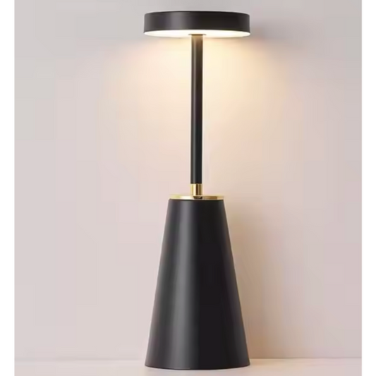 Lampe de Chevet Sans Fil Tactile en Métal