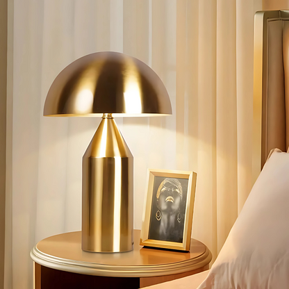 Lampe de Chevet Dorée Design – Élégance Moderne