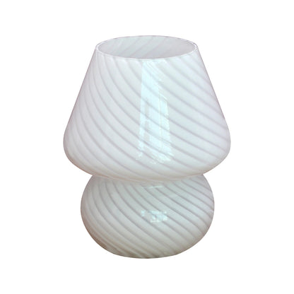 Lampe de Chevet en Verre Artisanal – 3 Niveaux de Lumière