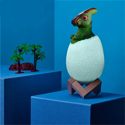 Lampe de Chevet Dinosaure pour Enfant – LED Tactile