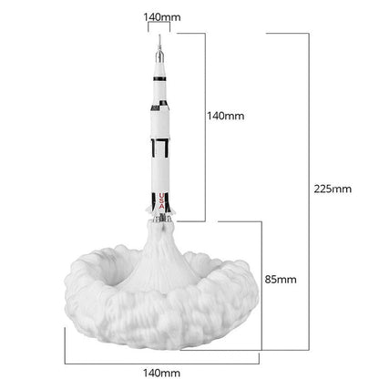 Lampe de Chevet Enfant en Forme de Fusée