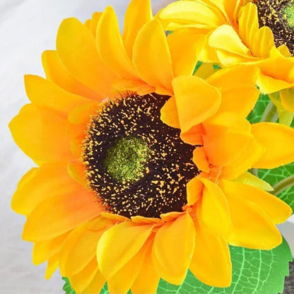 Lampe de Chevet Tournesol Rechargeable – Lumière Douce