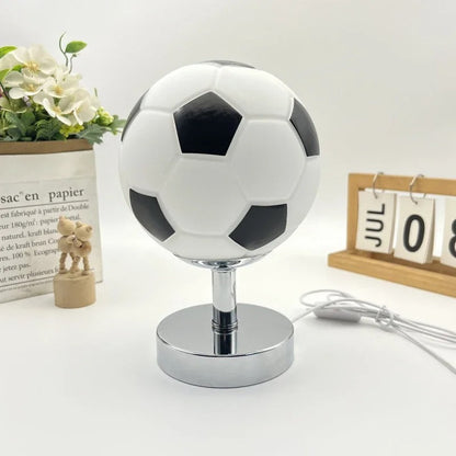 Lampe de Chevet en Forme de Ballon de Football
