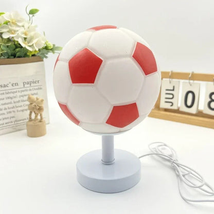 Lampe de Chevet en Forme de Ballon de Football