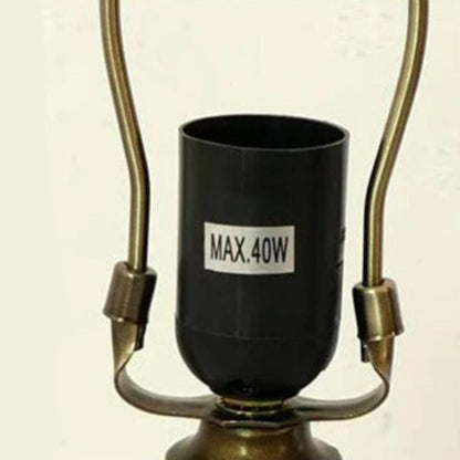 Lampe de Chevet Style Tiffany Industriel en Vitrail