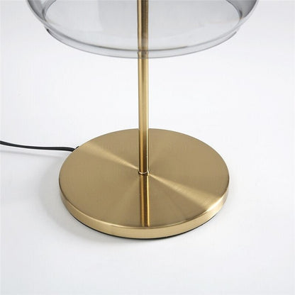 Lampe de Chevet en Verre et Métal – Design Italien