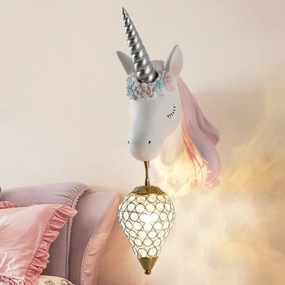 Lampe de Chevet Licorne pour Chambre Enfant