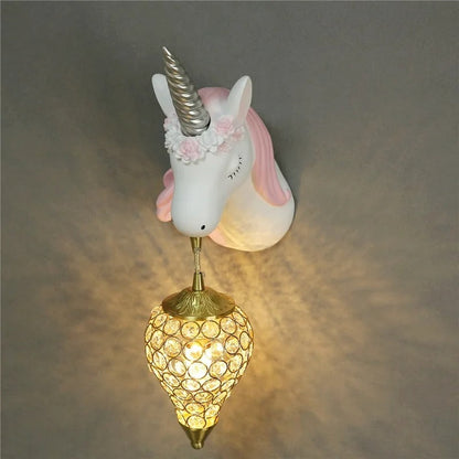 Lampe de Chevet Licorne pour Chambre Enfant