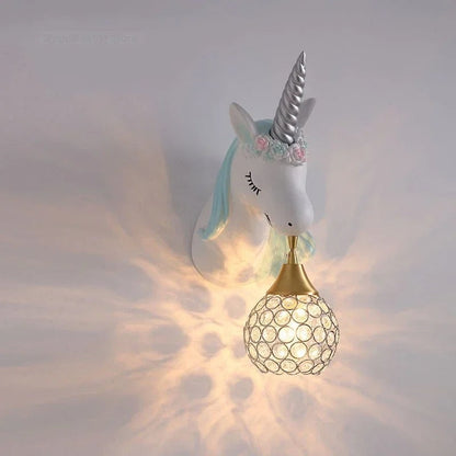 Lampe de Chevet Licorne pour Chambre Enfant