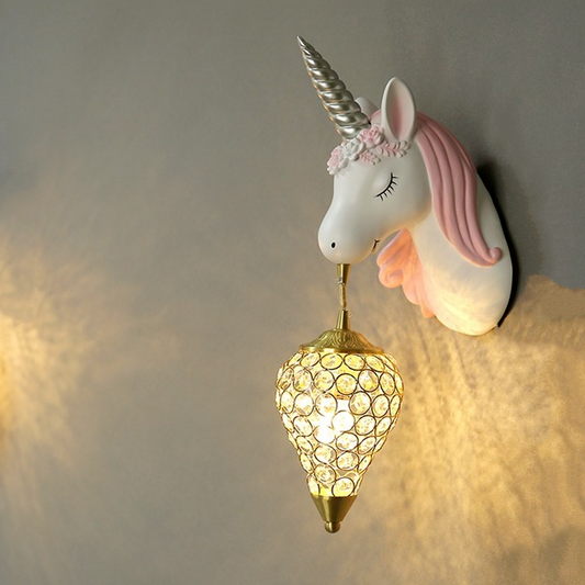 Lampe de Chevet Licorne pour Chambre Enfant