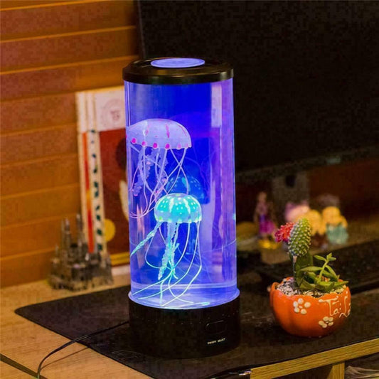 Lampe de Chevet Méduse – Lumière Apaisante et Originale