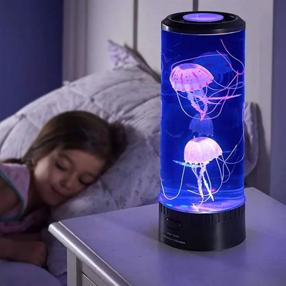 Lampe de Chevet Méduse – Lumière Apaisante et Originale