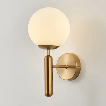 Lampe de Chevet Murale Dorée – Design Élégant