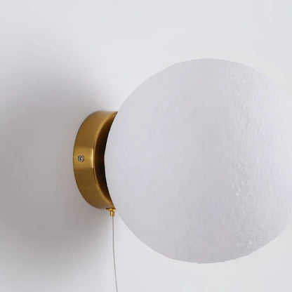 Lampe Murale Astronaute avec Globe Lunaire