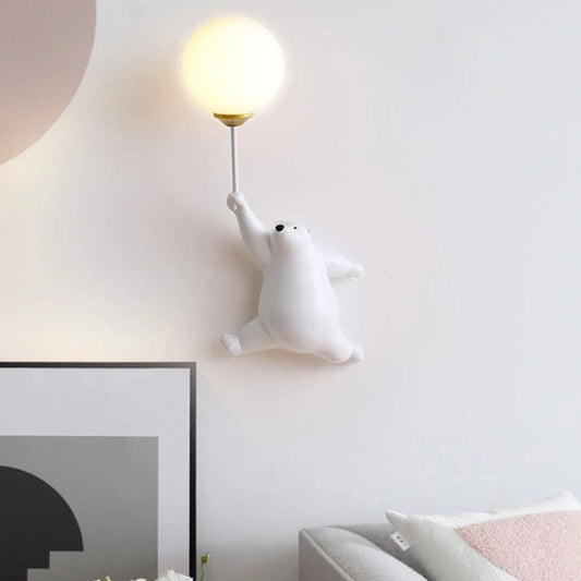 Applique Murale Ours pour Chambre d'Enfant