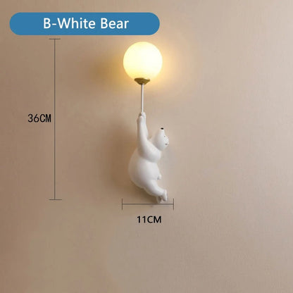Applique Murale Ours pour Chambre d'Enfant