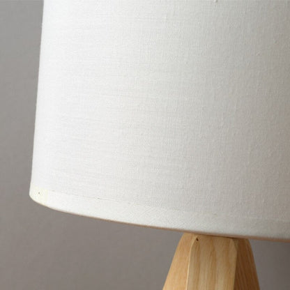 Lampe de Chevet en Bambou et Tissu – Style Naturel