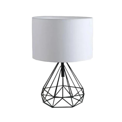 Lampe de Chevet Noire – Design Minimaliste en Métal