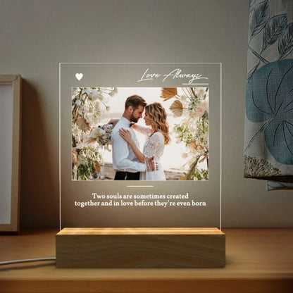 Lampe de Chevet Personnalisable avec Photo