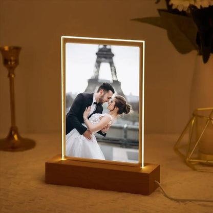 Lampe de Chevet Personnalisée avec votre Photo