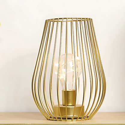 Lot de 2 Lampes de Chevet à Piles – Doré ou Noir