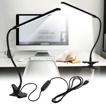 Lampe de Chevet à Pince Métal – Éclairage Ajustable