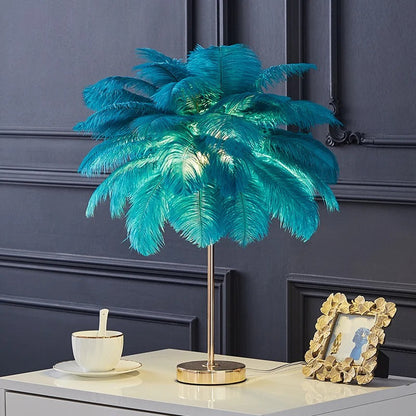 Lampe de Chevet Plume – Élégance et Lumière Douce