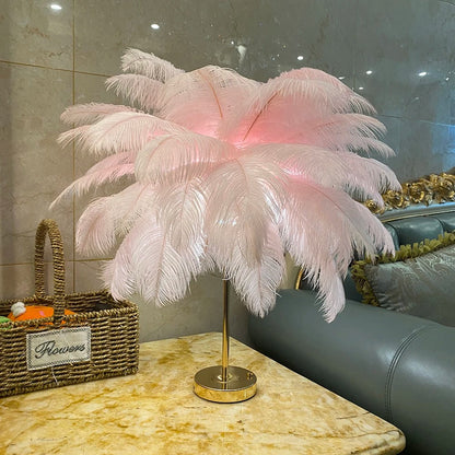Lampe de Chevet Plume – Élégance et Lumière Douce