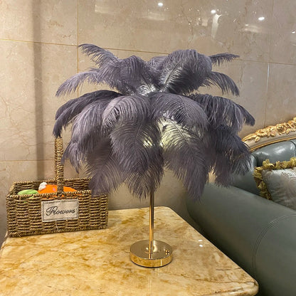 Lampe de Chevet Plume – Élégance et Lumière Douce