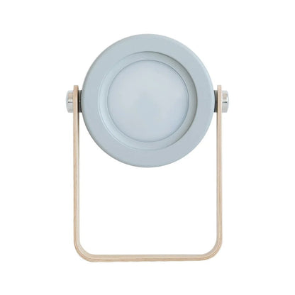 Lampe de Chevet Portable Pliable en Acrylique et Bois