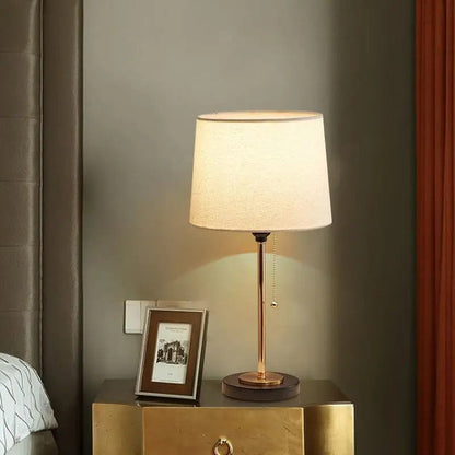 Lampe de Chevet pour Lecture en Métal et Tissu