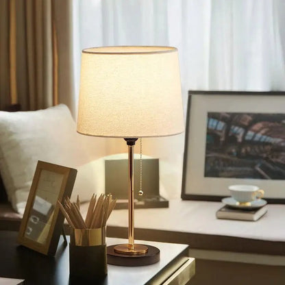 Lampe de Chevet pour Lecture en Métal et Tissu