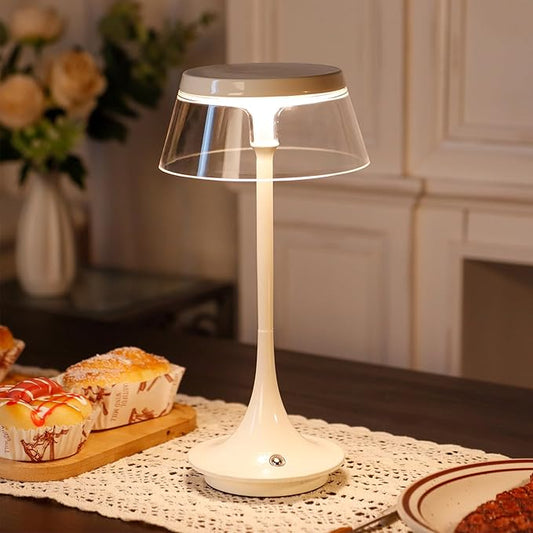 Lampe de Chevet Tactile Sans Fil Rechargeable
