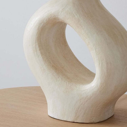 Lampe de Chevet Scandinave en Céramique et Tissu