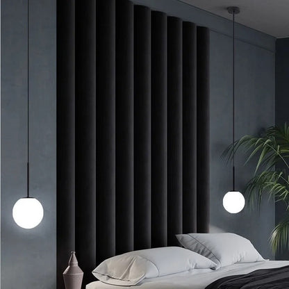 Lampe de Chevet Suspendue au Plafond – Dorée ou Noire