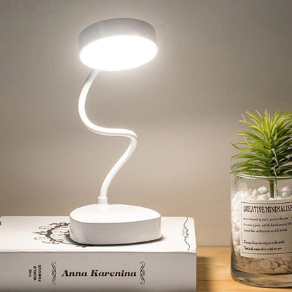 Lampe de Chevet Tactile Flexible – Blanc Mat