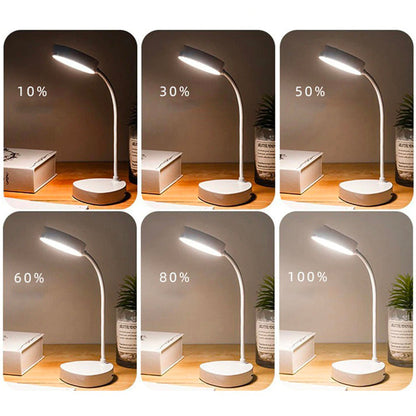 Lampe de Chevet Tactile Flexible – Blanc Mat