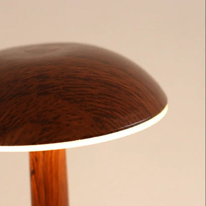 Lampe de Chevet en Bois Tactile Sans Fil Rechargeable
