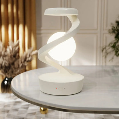Lampe de Chevet Tactile Boule Rotative RGB