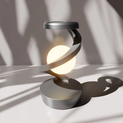 Lampe de Chevet Tactile Boule Rotative RGB