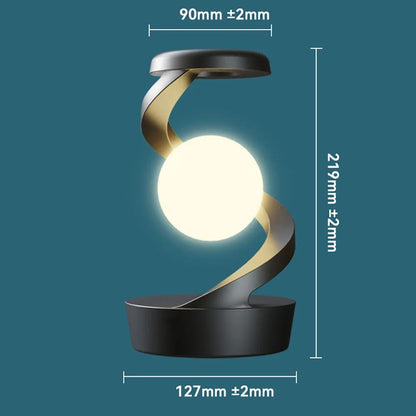 Lampe de Chevet Tactile Boule Rotative RGB
