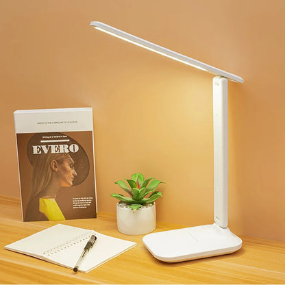 Lampe de Chevet Tactile LED avec Support Téléphone