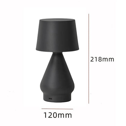 Lampe de Chevet Tactile Terracotta – Style Scandinave