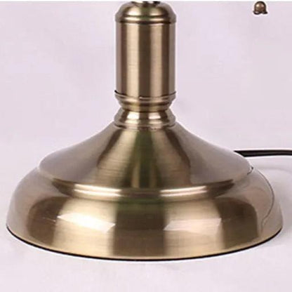 Lampe de Chevet Vintage en Fer et Verre – Style Rétro