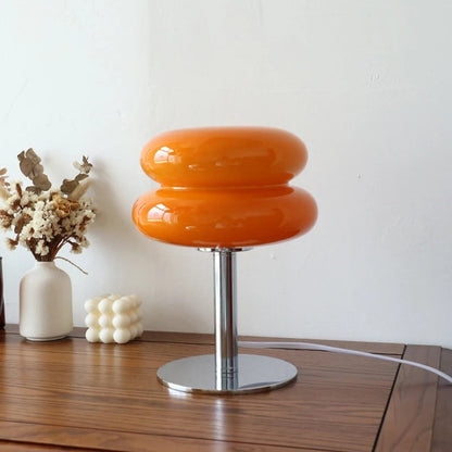 Lampe de Chevet Design en Verre et Métal – Plusieurs Coloris