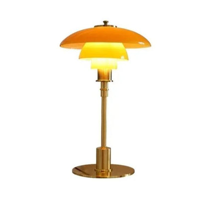Lampe de Chevet Design en Métal et Verre