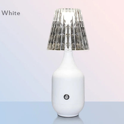 Lampe de Chevet en Cristal Tactile Rechargeable